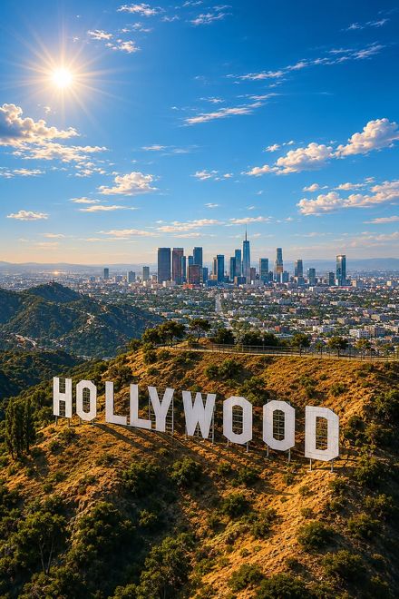 Panneau Hollywood à Los Angeles